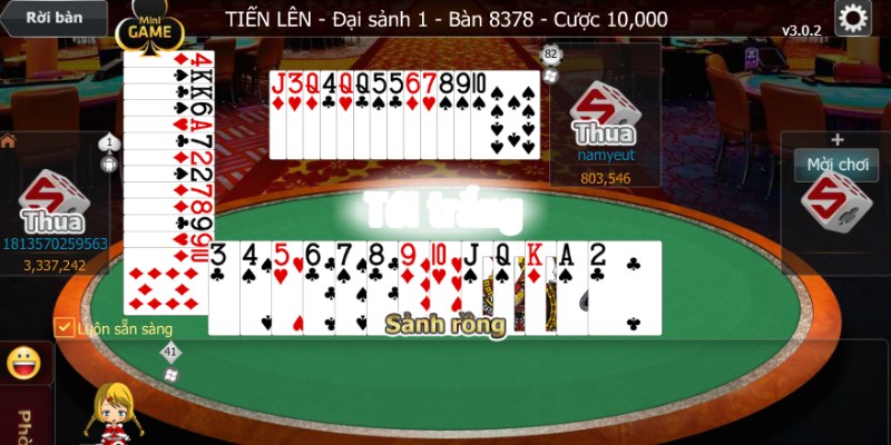 Cách tính điểm cuối trận trong game bài Tiến Lên Đếm Lá