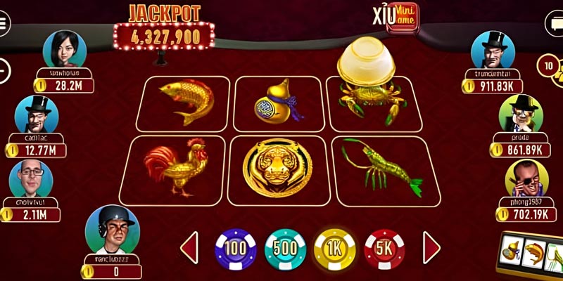 Game bầu cua đổi thưởng ăn tiền