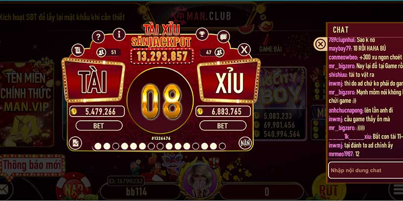 Tài xỉu manclub