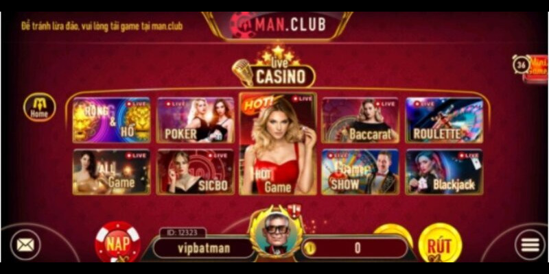 Cách chơi Sicbo tại Manclub