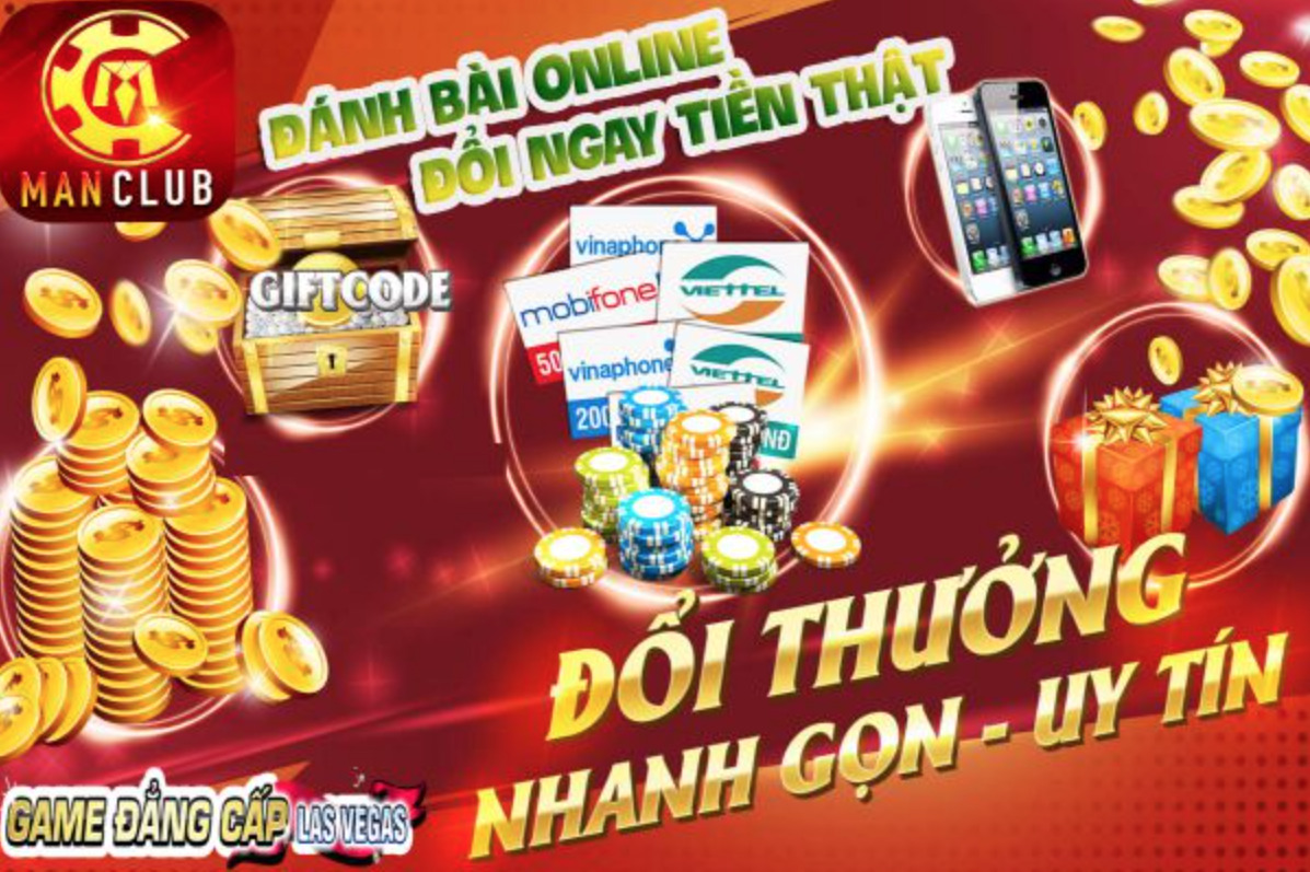 Manclub sở hữu nhiều dịch vụ trò chơi